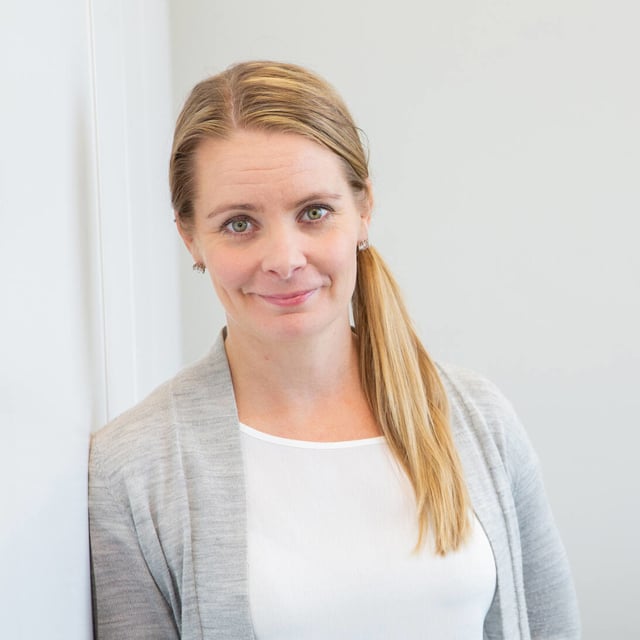 Woman pictured in an office environment